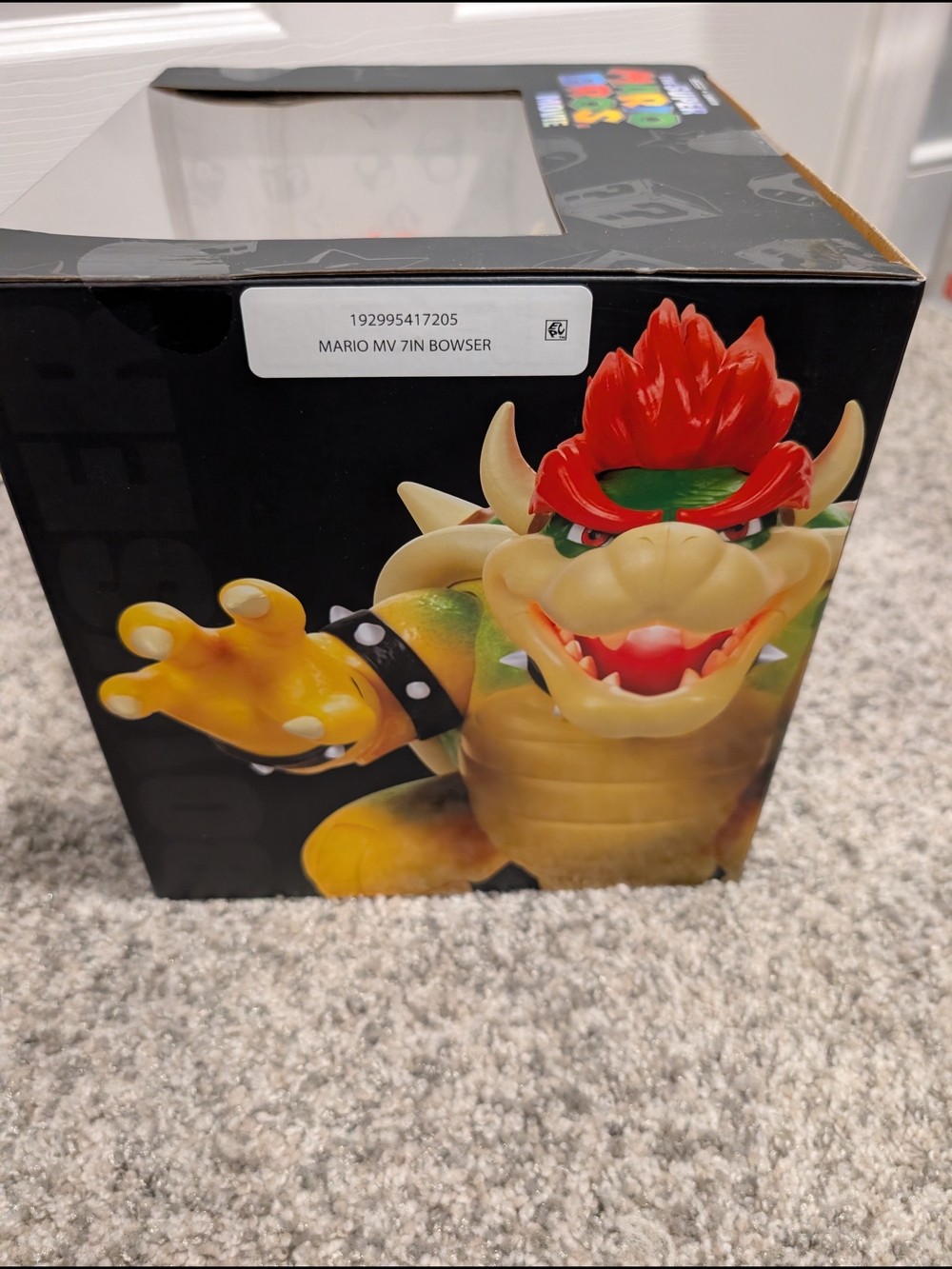 NIB The Super Mario Bros. Movie Bowser Figure - Yellow/Green/Red - Picture 2 of 7